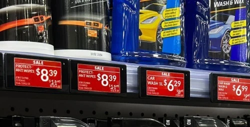 Ce magazine alimentare au etichete digitale de preț?